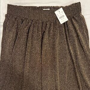 J. Crew Factory Brown A-Line Skirt